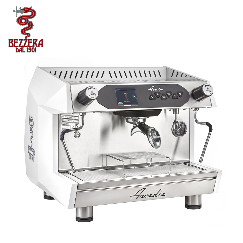 Bezzera 貝澤拉 Arcadia DE-PID 1GR 220V 單孔營業機(白)