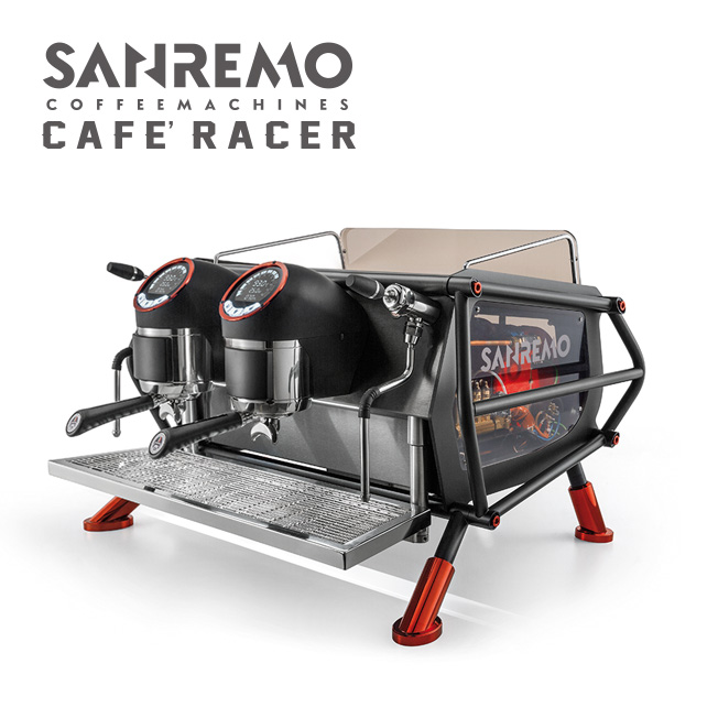 SANREMO CAFE RACER NAKED 雙孔營業用咖啡機 ( 透視版 ) 220V  |SANREMO 咖啡機