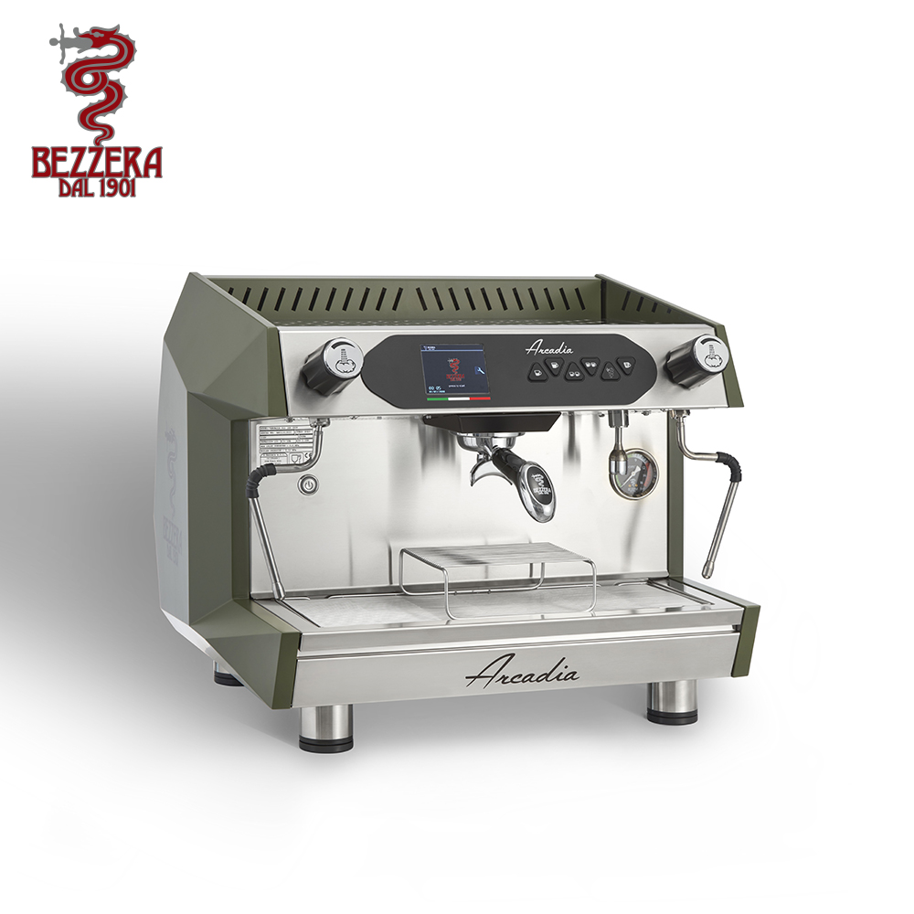 Bezzera 貝澤拉 Arcadia DE-PID 1GR 220V 單孔營業機 (霧軍綠)